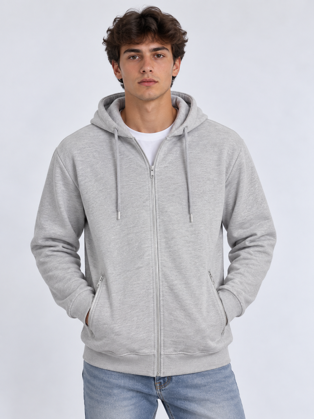 Sudadera Cremallera Gorro