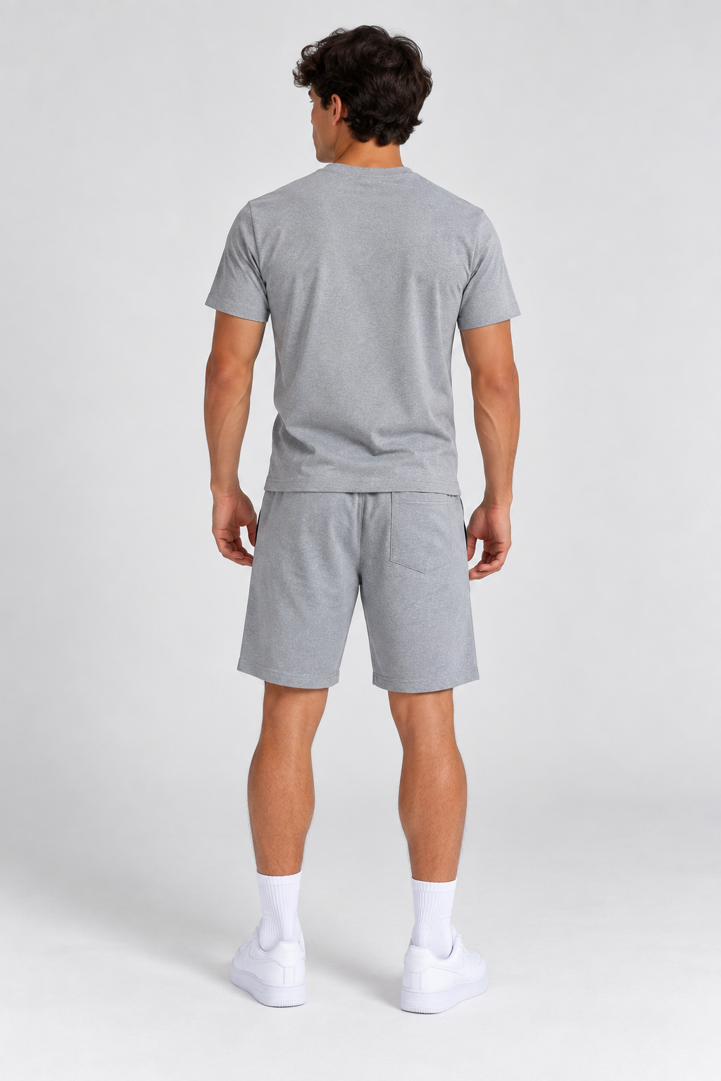 Pantalón Corto de Chándal con Cremalleras