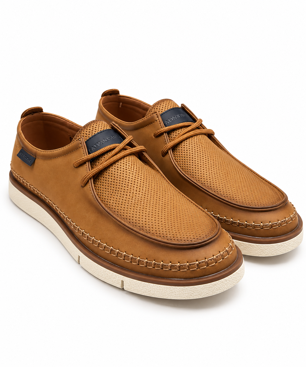 Zapato Casual con Cordones y Suela Confort