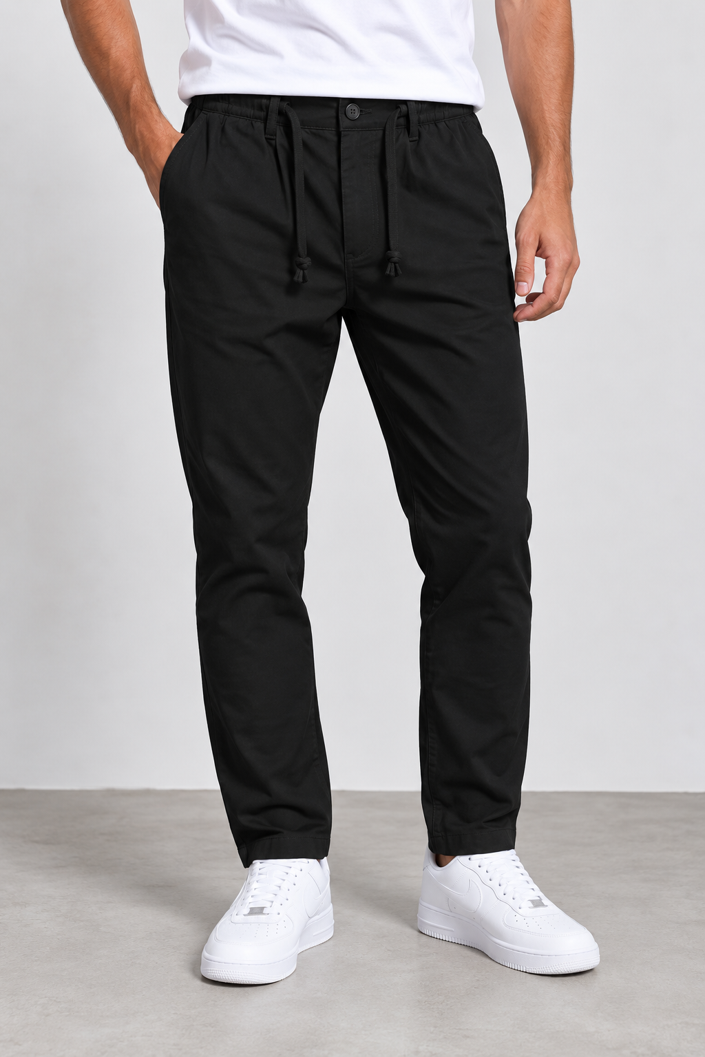 Pantalón Chino Jogger con Cordón