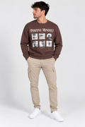Sudadera Cuello Redondo Estampado Positive Mindset