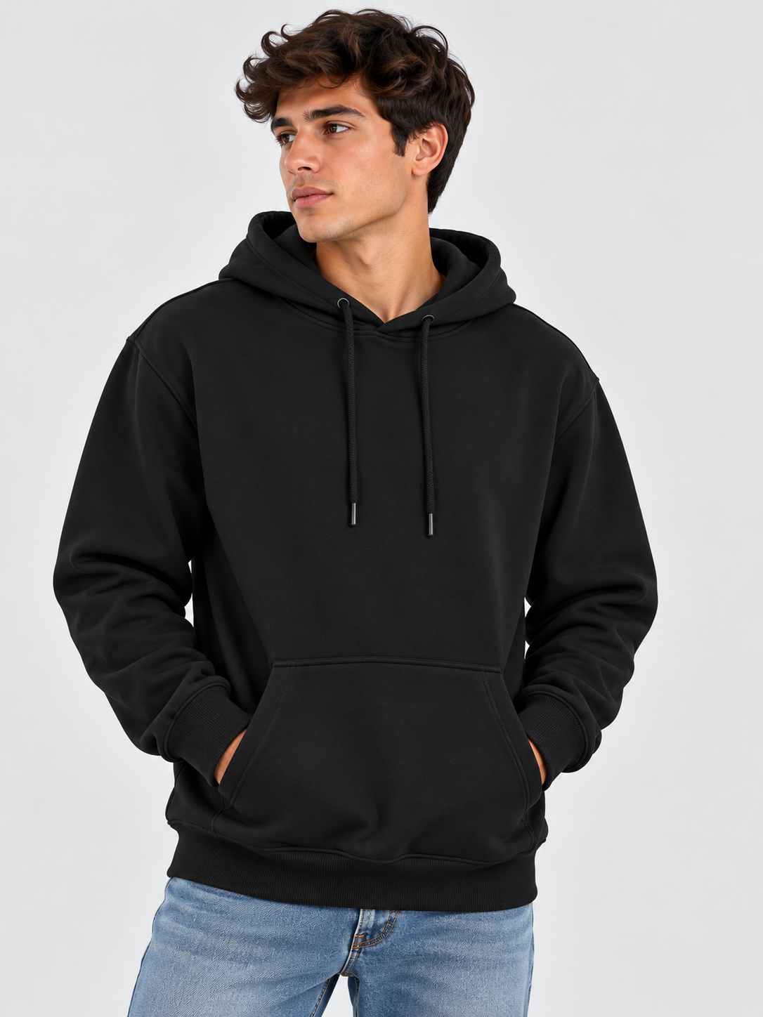 Sudadera Básica Gorro
