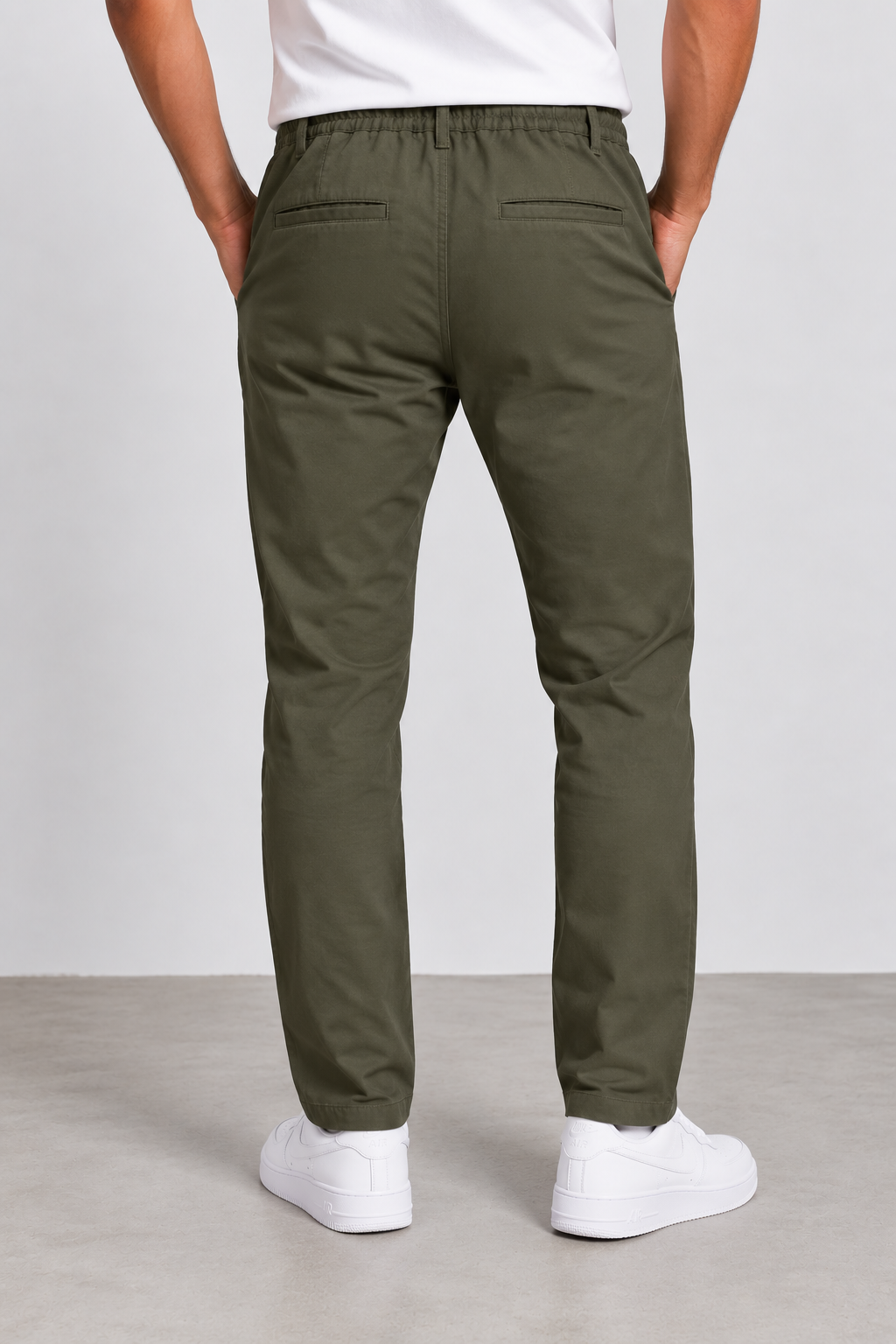 Pantalón Chino Jogger con Cordón