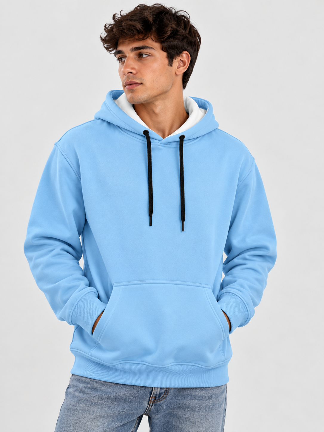 Sudadera Básica Gorro