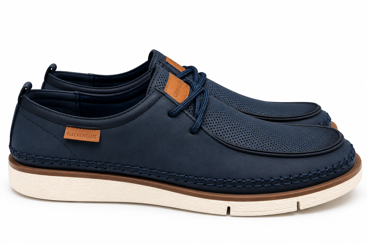 Zapato Casual con Cordones y Suela Confort