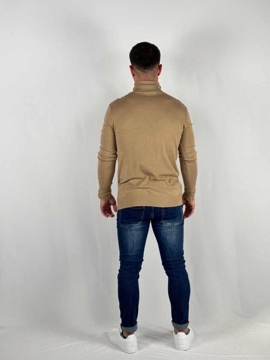 Jersey Cuello Alto Camel - MGO Men