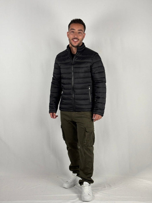 Chaquetón Acolchado Negro - MGO Men