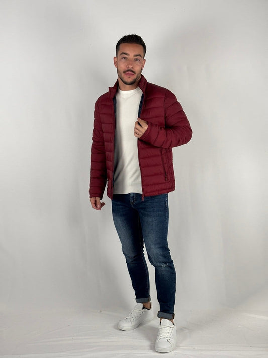 Chaquetón Acolchado Burdeos. - MGO Men