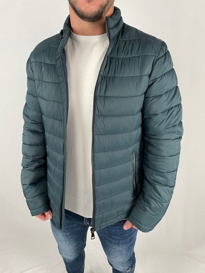 Chaquetón Acolchado Verde Azulado - MGO Men