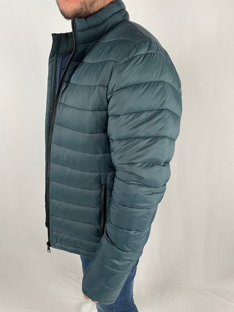 Chaquetón Acolchado Verde Azulado - MGO Men