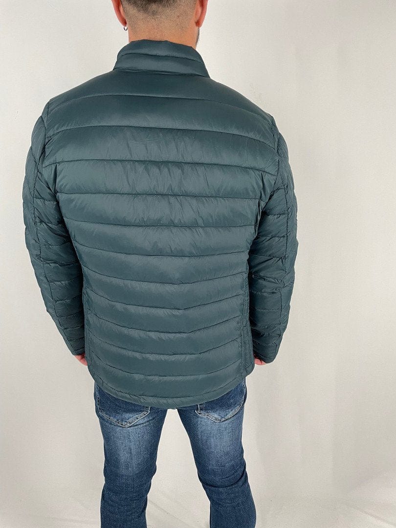 Chaquetón Acolchado Verde Azulado - MGO Men