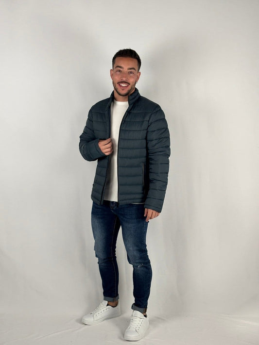 Chaquetón Acolchado Verde Azulado - MGO Men