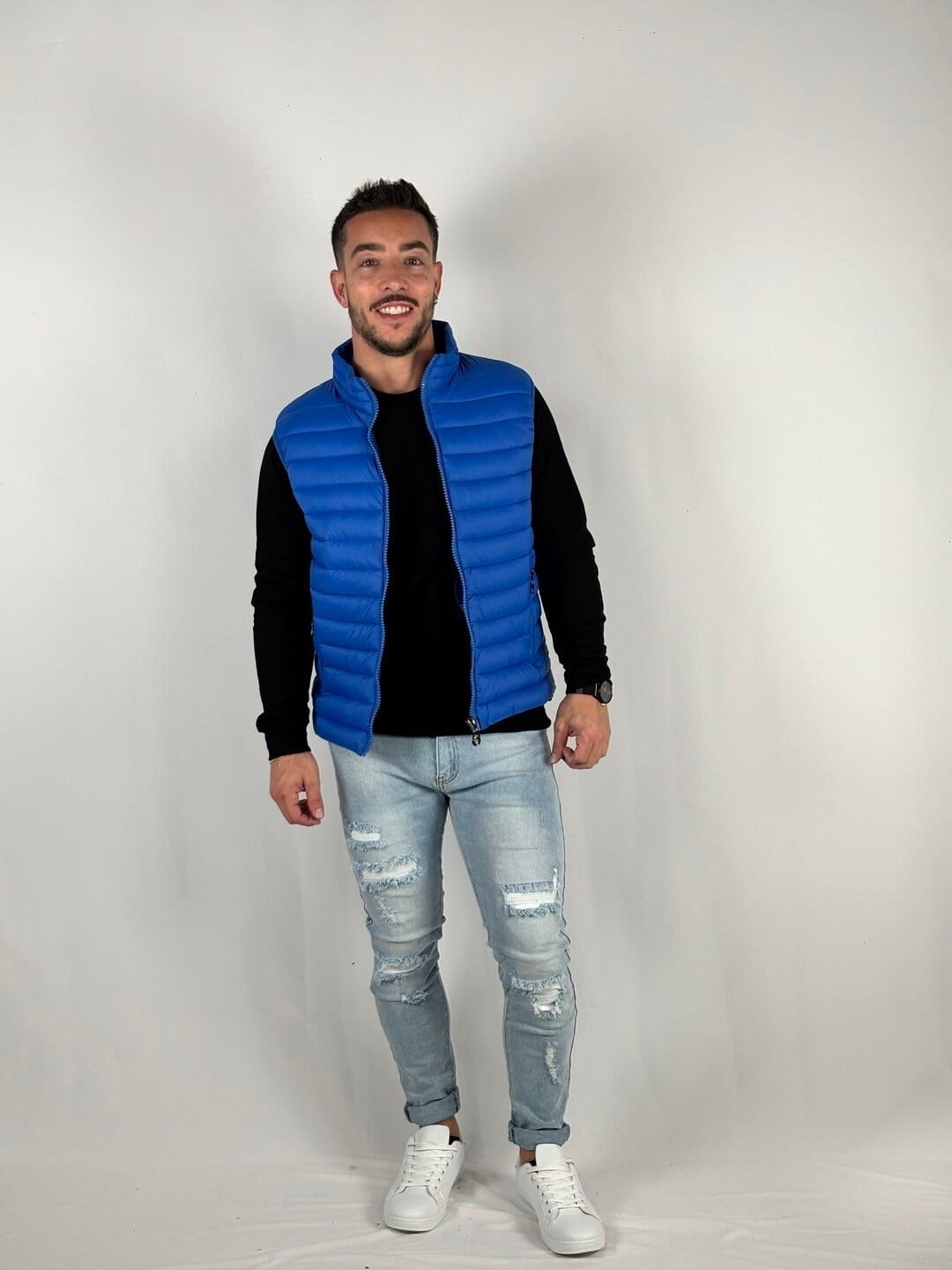 Chaleco Azul Electrico - MGO Men