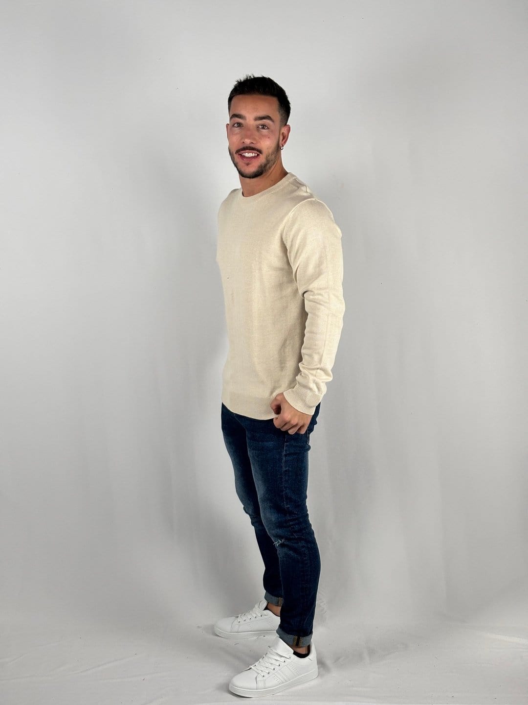 Jersei Liso Beig - MGO Men