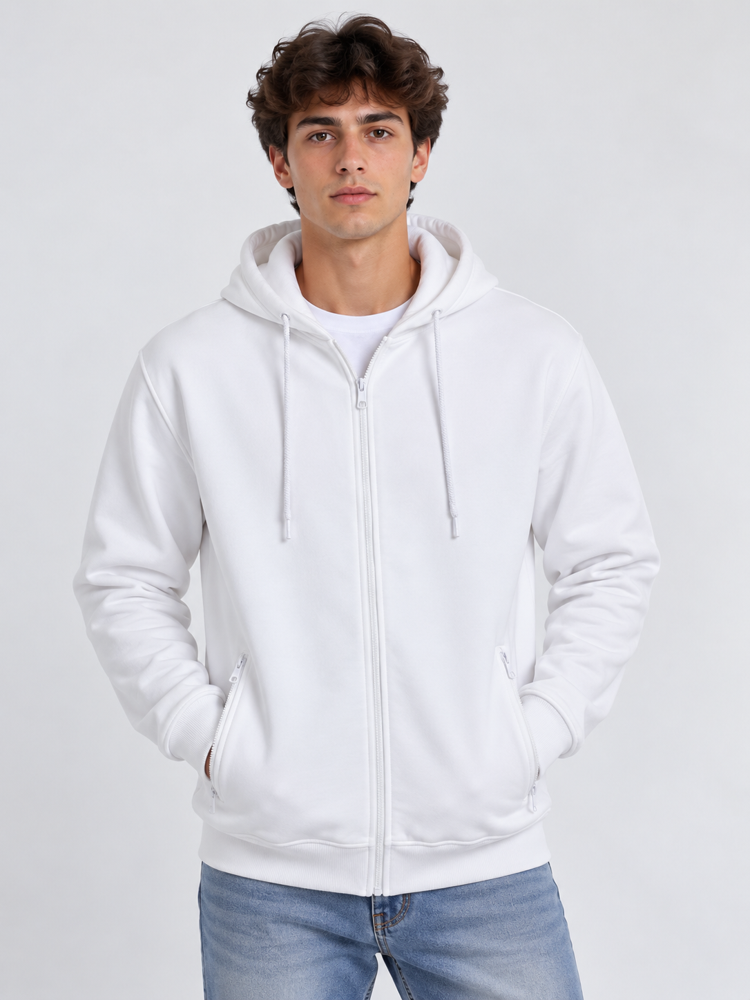 Sudadera Cremallera Gorro