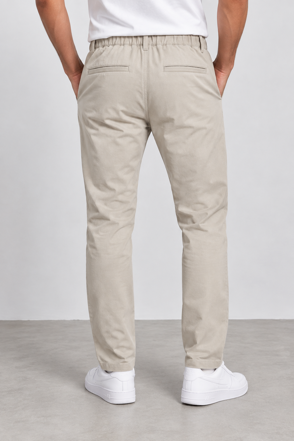 Pantalón Chino Jogger con Cordón