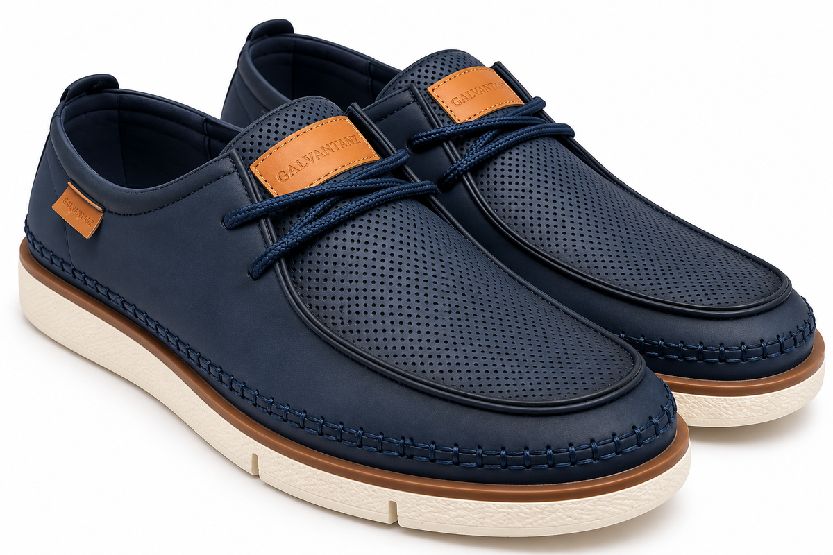 Zapato Casual con Cordones y Suela Confort