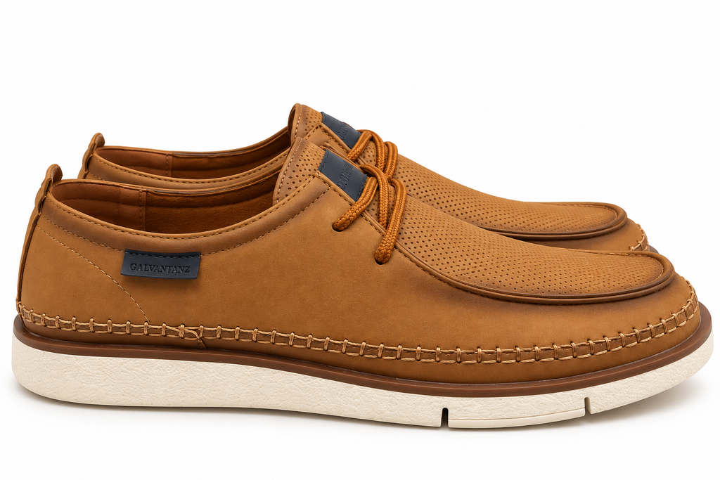 Zapato Casual con Cordones y Suela Confort