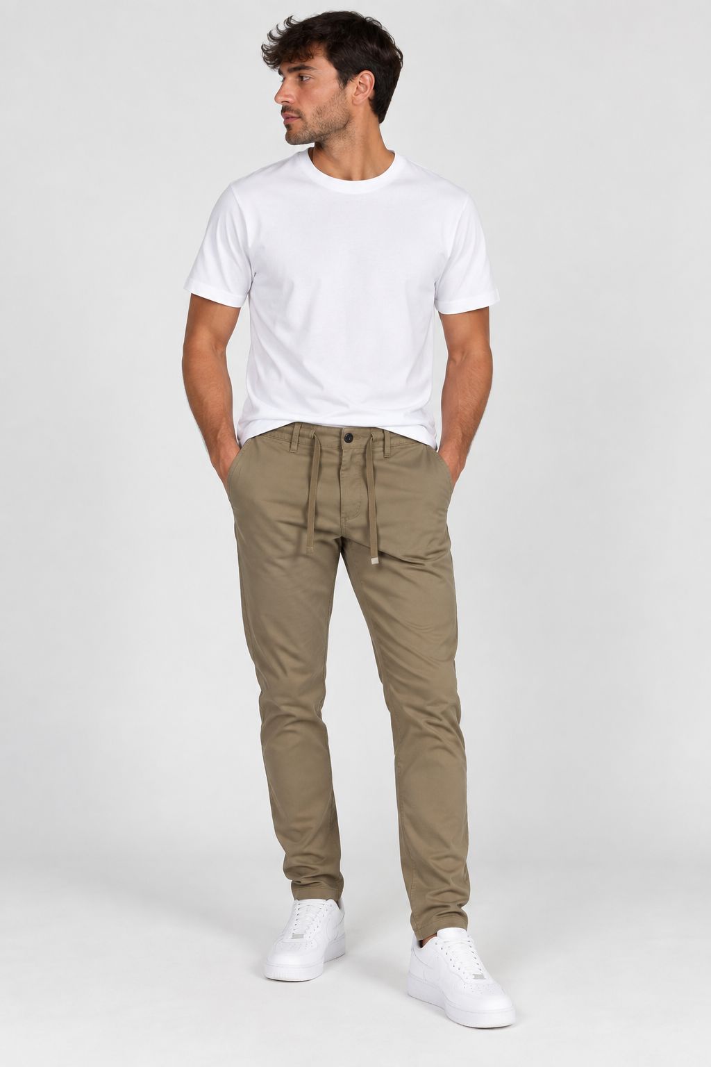 Pantalón Jogger Chino Elástico