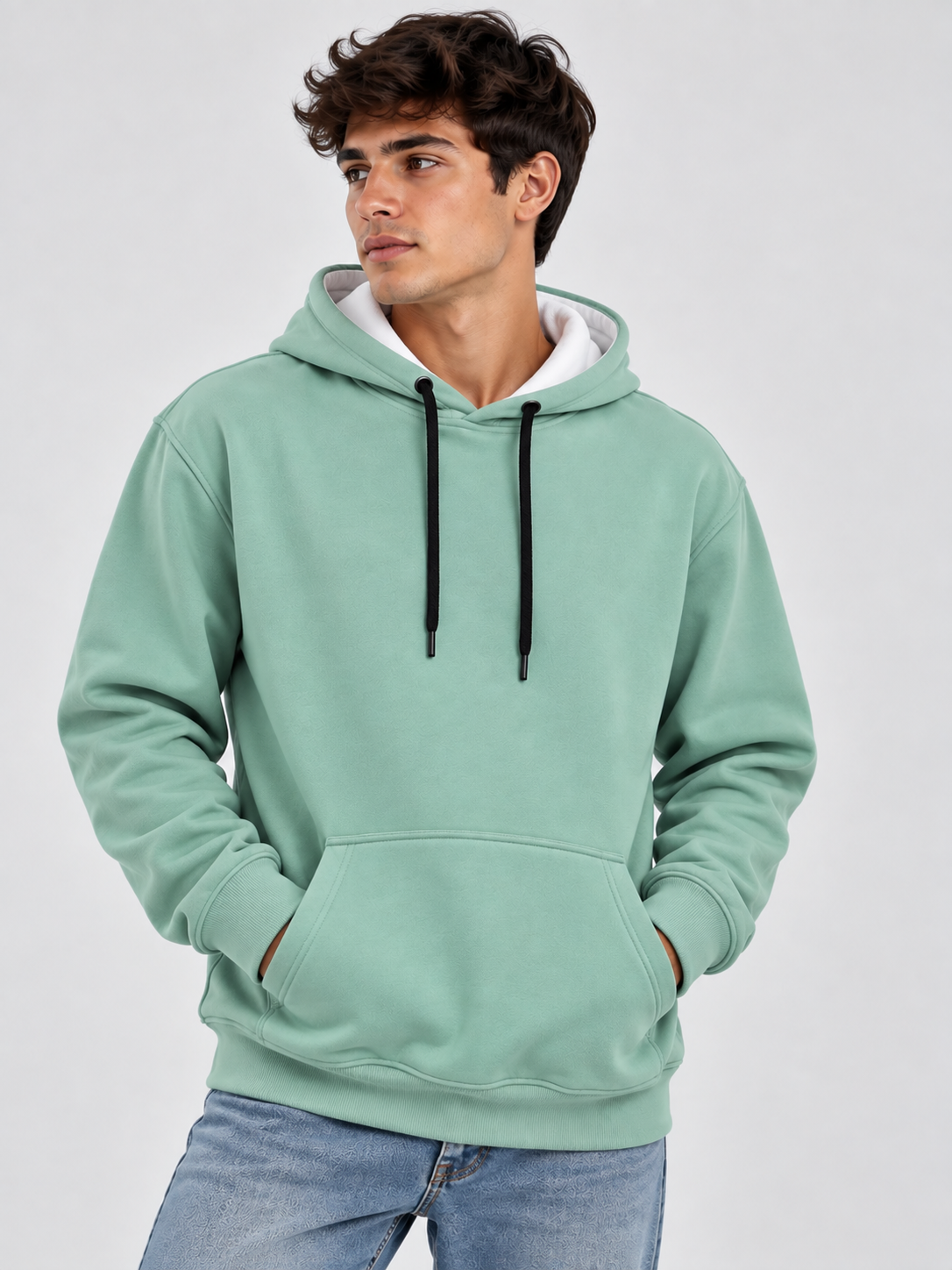 Sudadera Básica Gorro