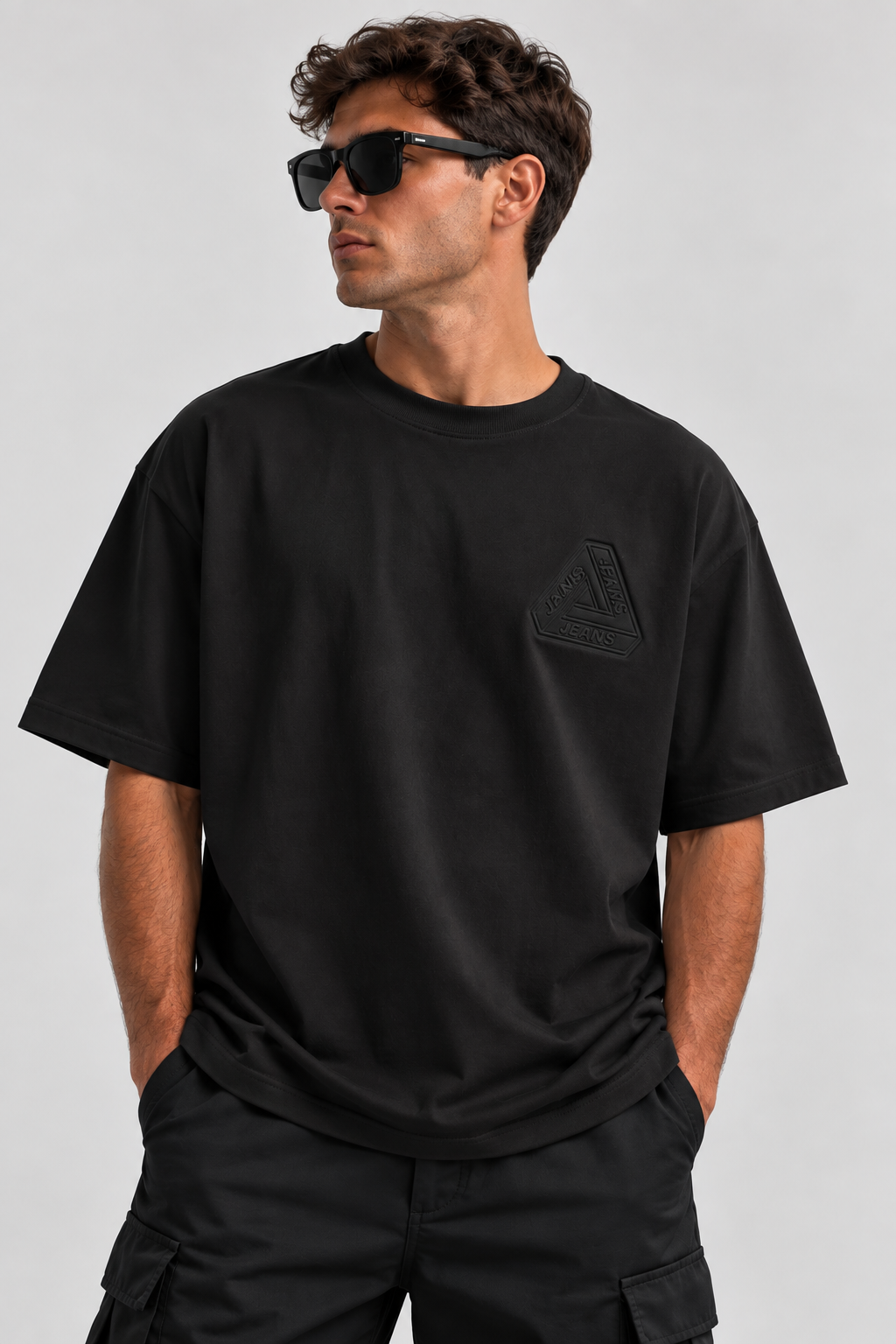 Camiseta Oversize Jeans